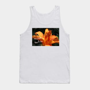 Flower - Merry Christmas & Happy New Year Tank Top